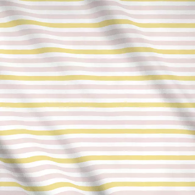 Meterware Beachy Stripes pink lemonade