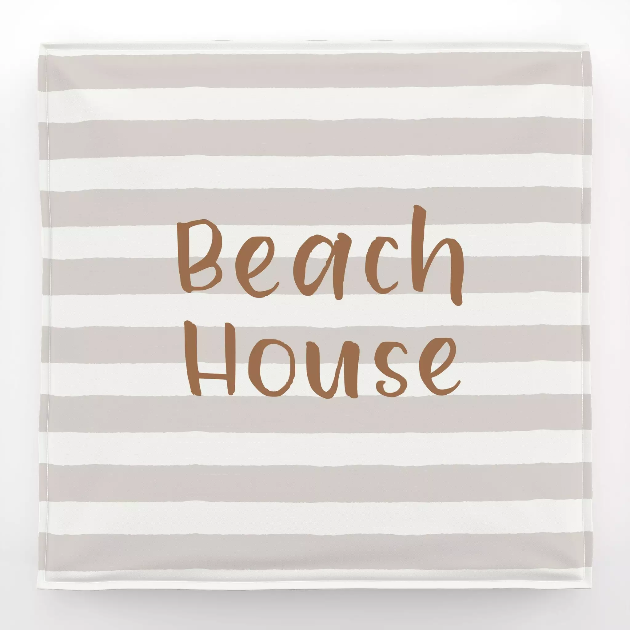 Bodenkissen Beach House gestreift sand Beach House gestreift sand