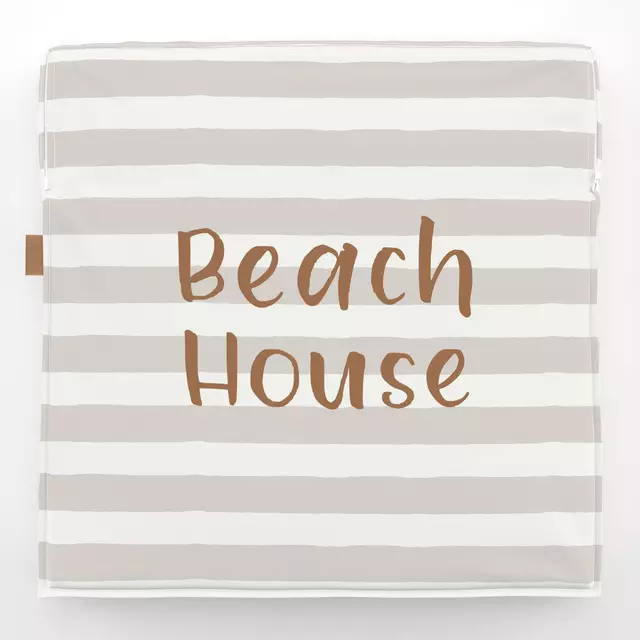 Beach House gestreift sand