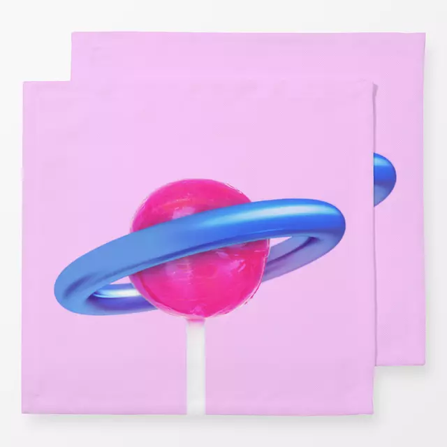 Servietten Planet Lollipop