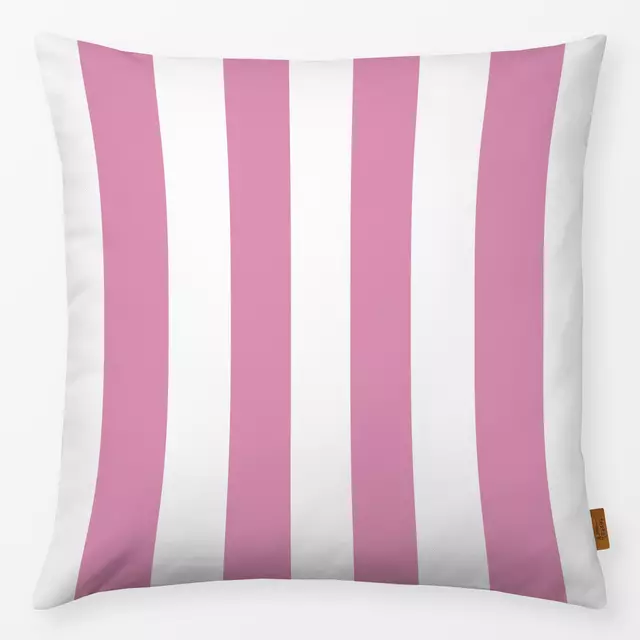 Kissen cabana stripes - rosa