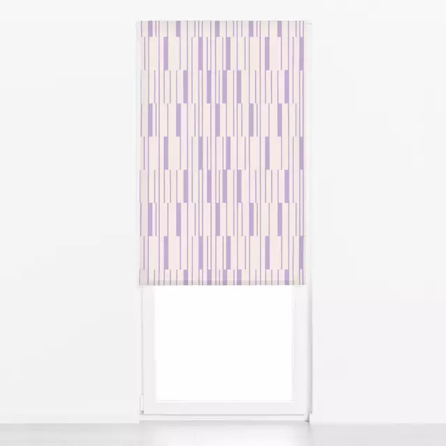 Raffrollo Lines & Stripes | lavendel