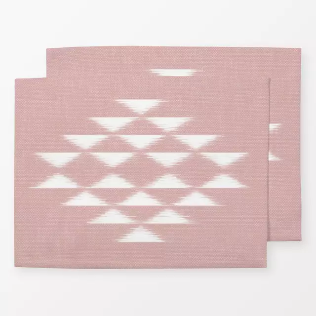 Tischset Rhombus Rosa