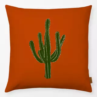 Kissen Kaktus Orange