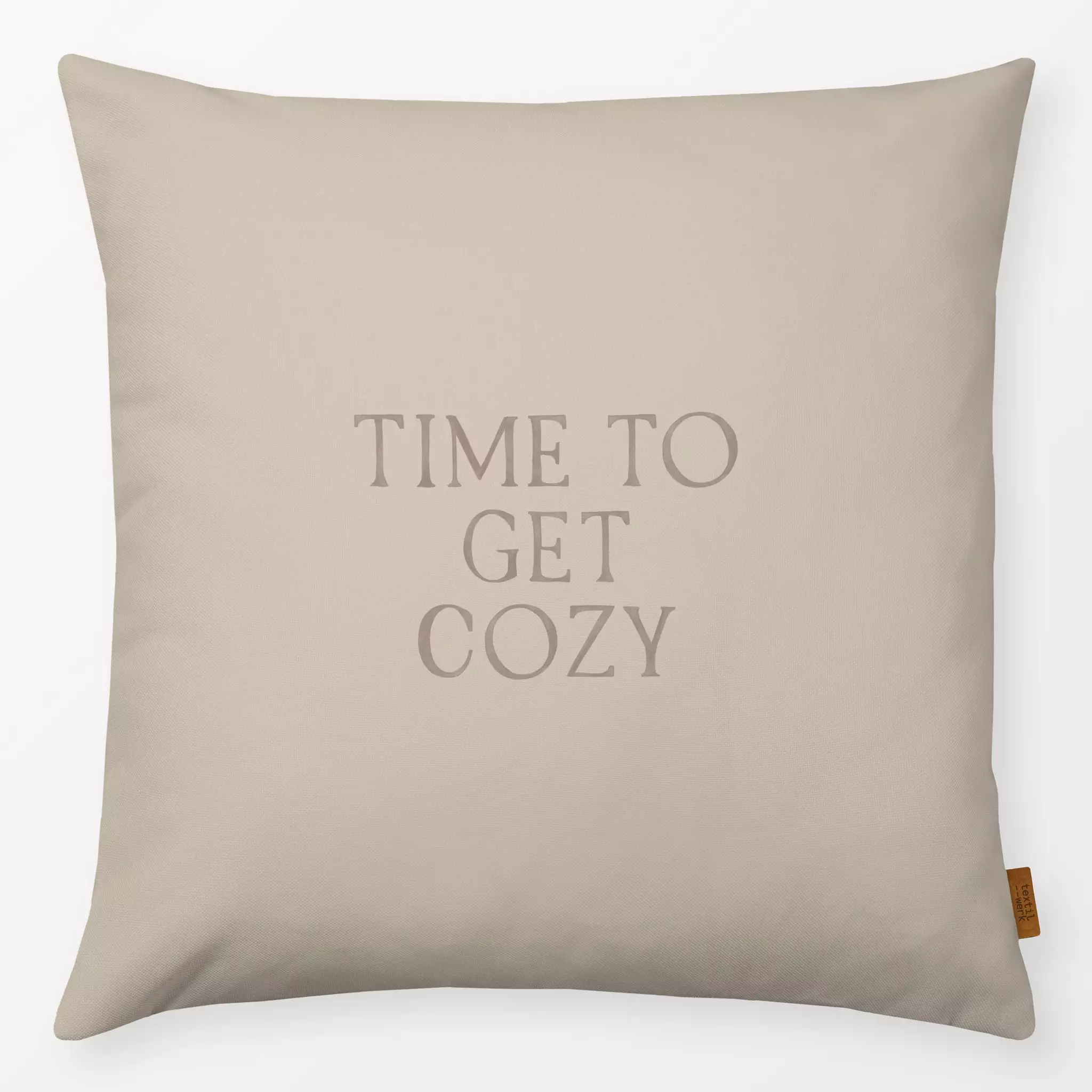 Kissen TIME TO GET COZY TIME TO GET COZY