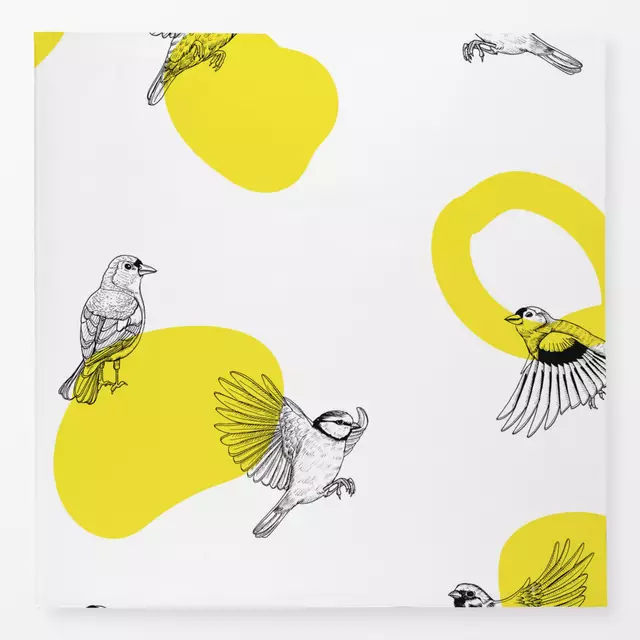 Tischdecke Yellow Birds