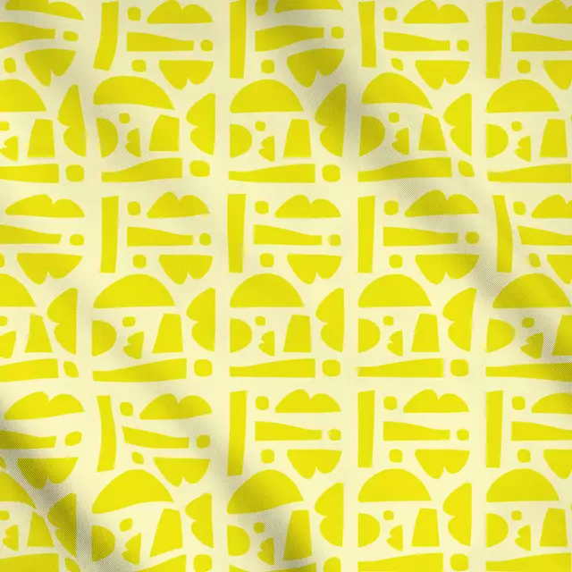 Meterware Yellow Carnaval
