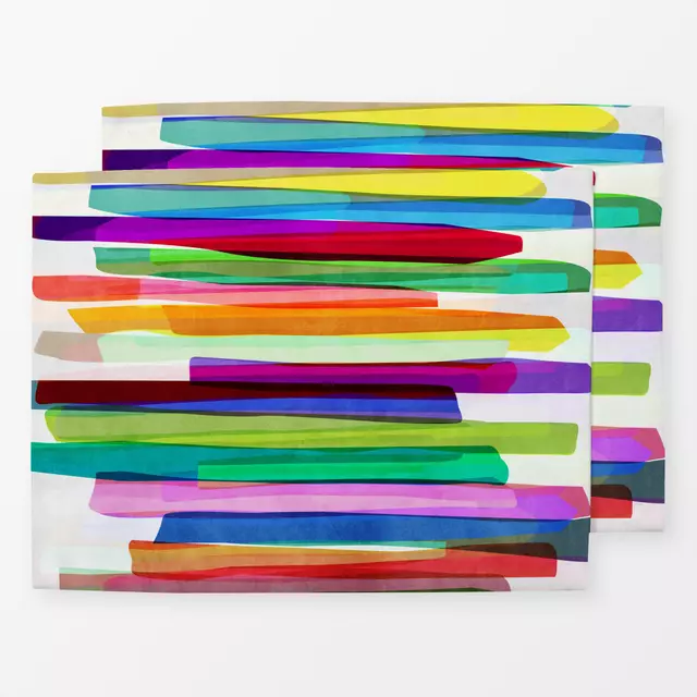 Tischset Colorful Stripes 1
