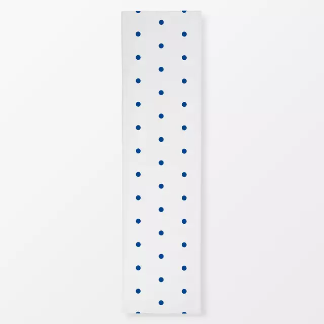Tischläufer Blaue Punkte