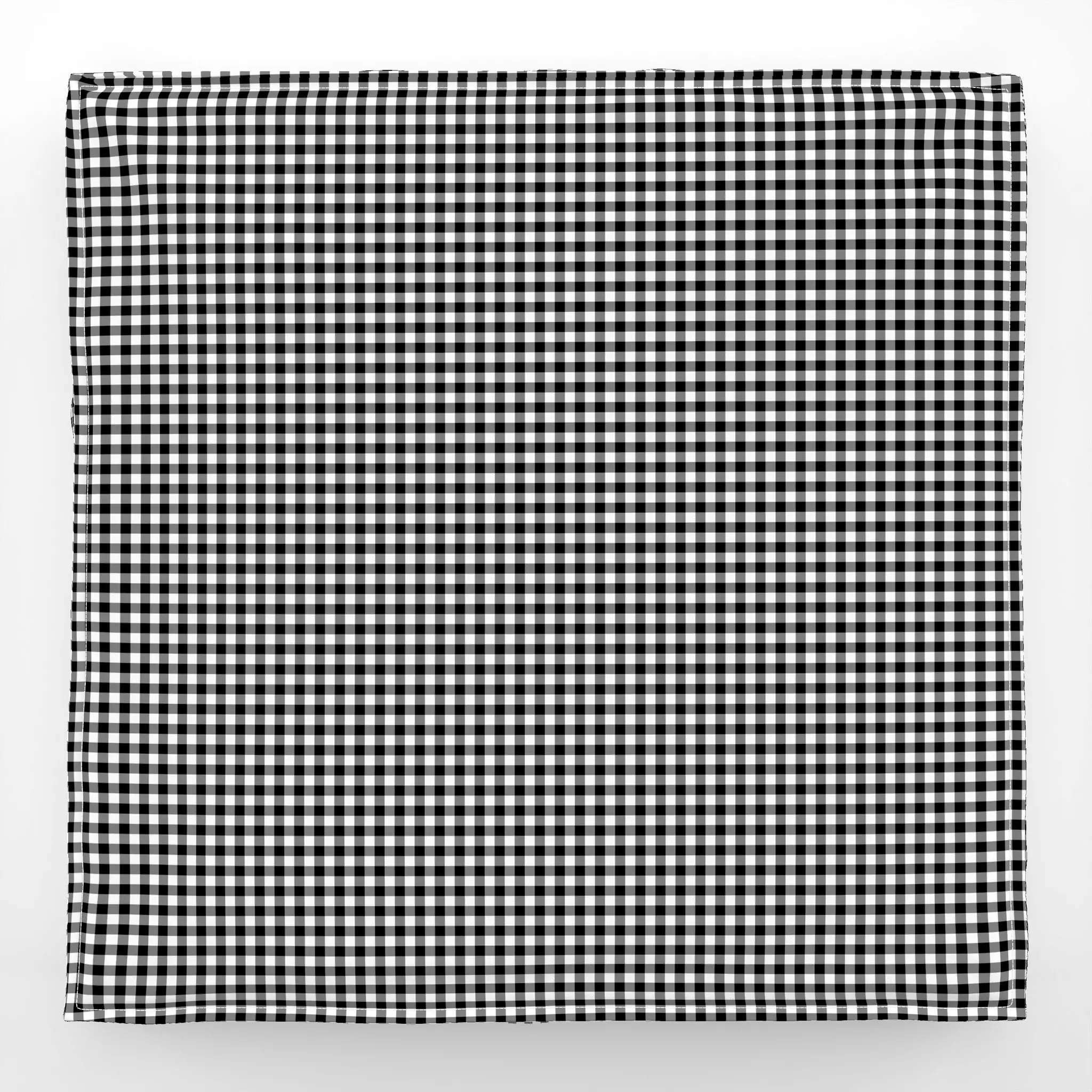 Bodenkissen Mini Checks Black and White Mini Checks Black and White