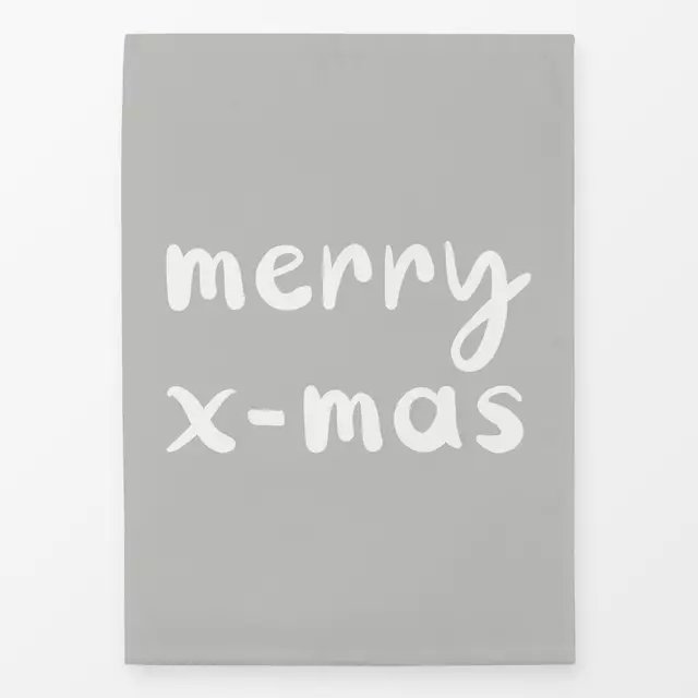 Geschirrtuch Merry Xmas stone
