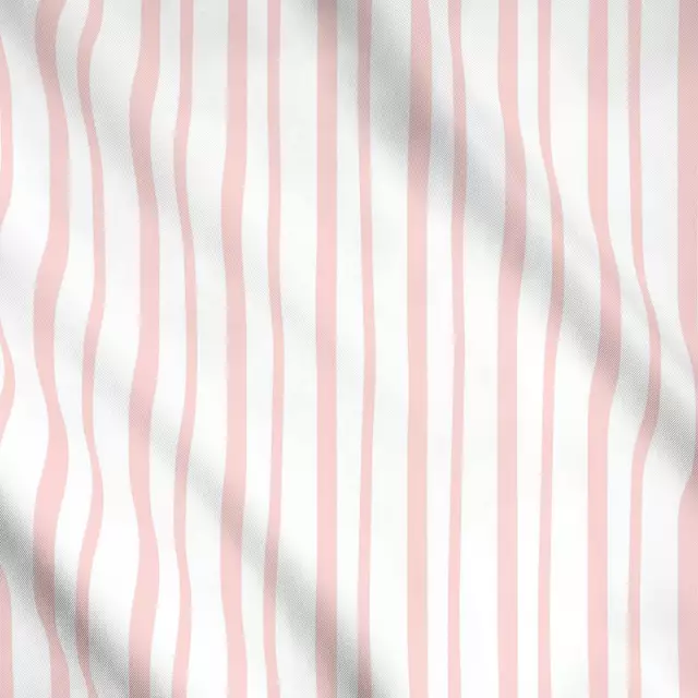 Meterware Rosa cutout stripes