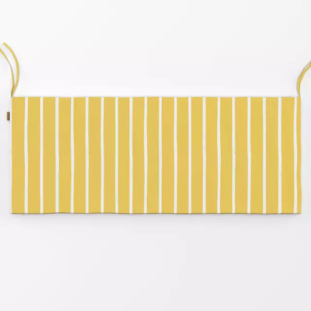 Bankauflage Scandinavian Stripe Yellow