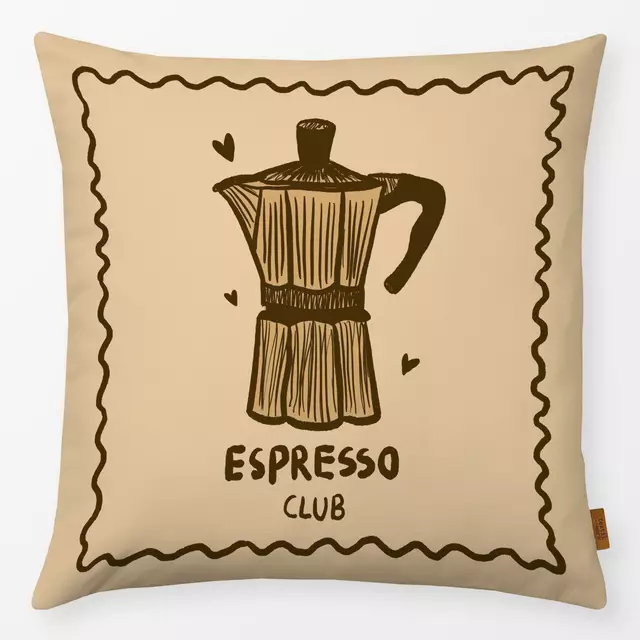 Kissen Espresso Club
