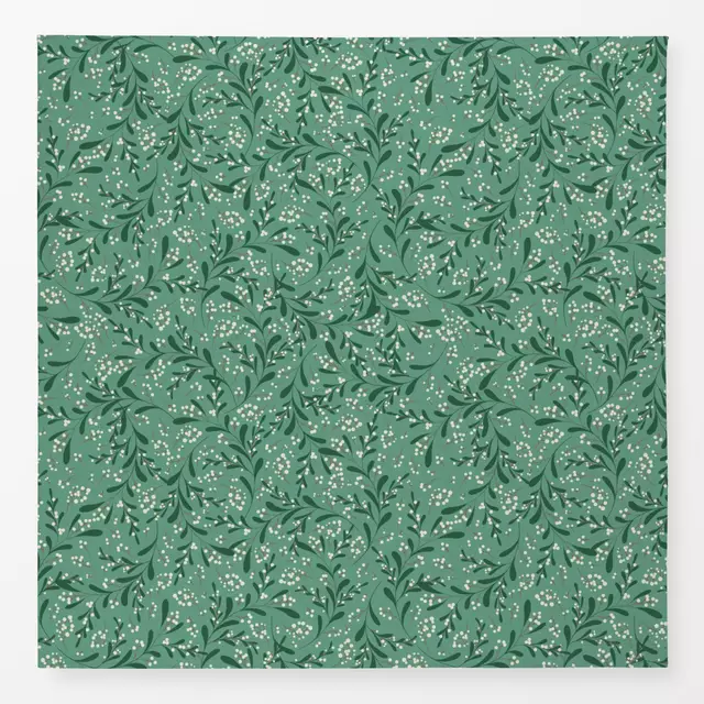 Tischdecke Under the Mistletoe Green