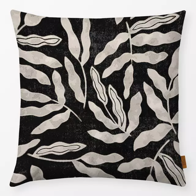 Kissen Wild Garden black