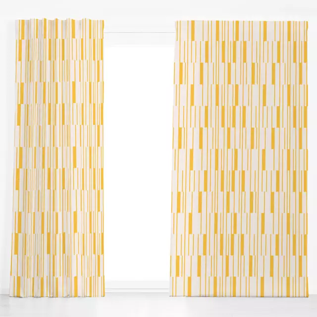 Dekovorhang Lines & Stripes | gelb
