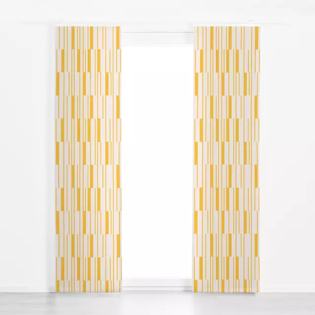 Flächenvorhang Lines & Stripes | gelb