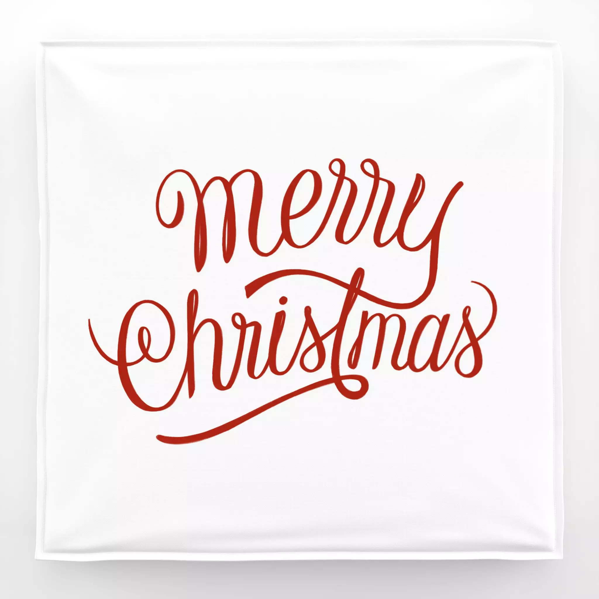 Bodenkissen Vintage Holidays Merry Red Vintage Holidays Merry Red