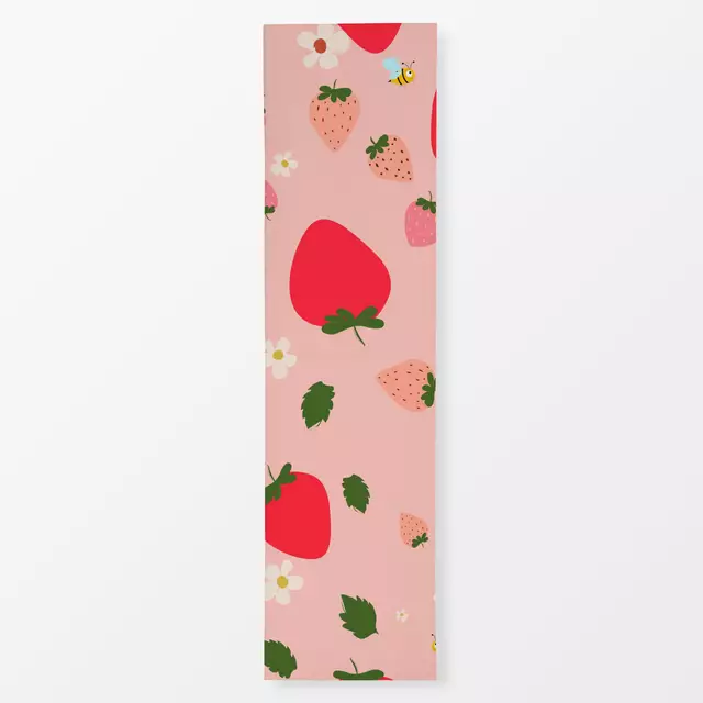 Tischläufer Erdbeerliebe Rosa