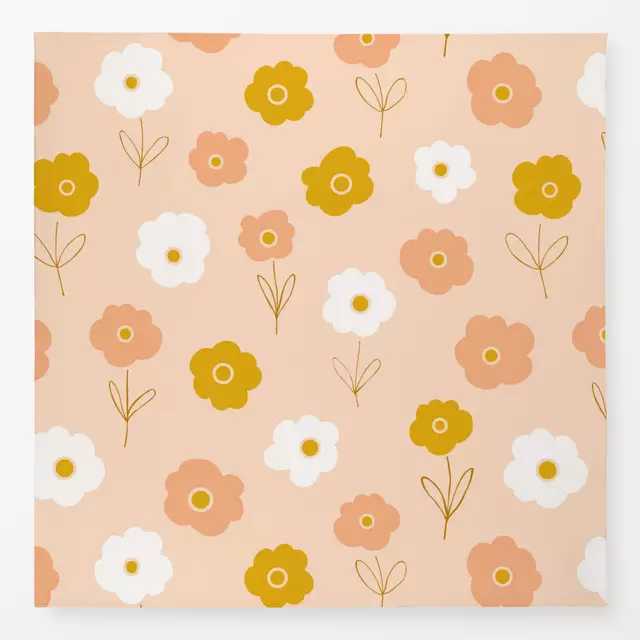 Tischdecke Funky Flowers rose