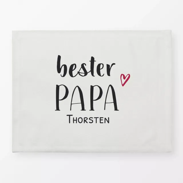 Tischset Bester Papa