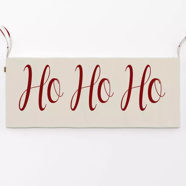 Bankauflage Ho Ho Ho  1