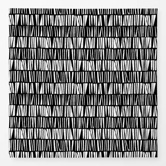Tischdecke Shattered Stripes Black&White