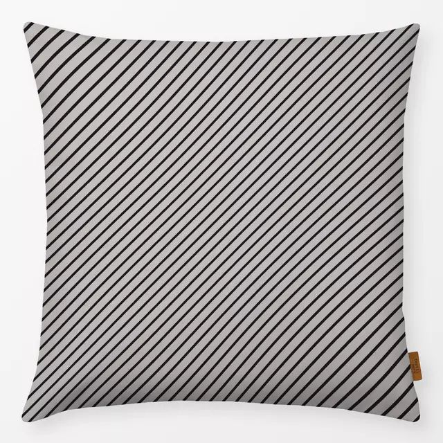 Kissen Fine Candy Stripes stone