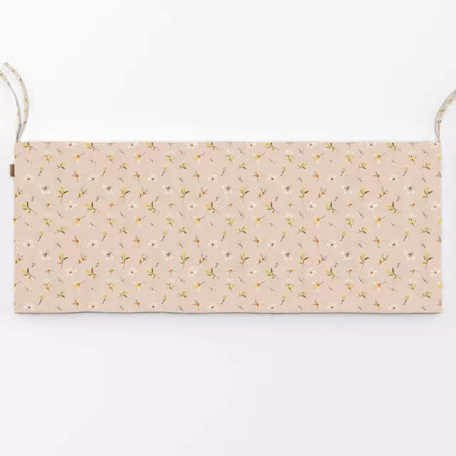 Bankauflage White Florals Blush