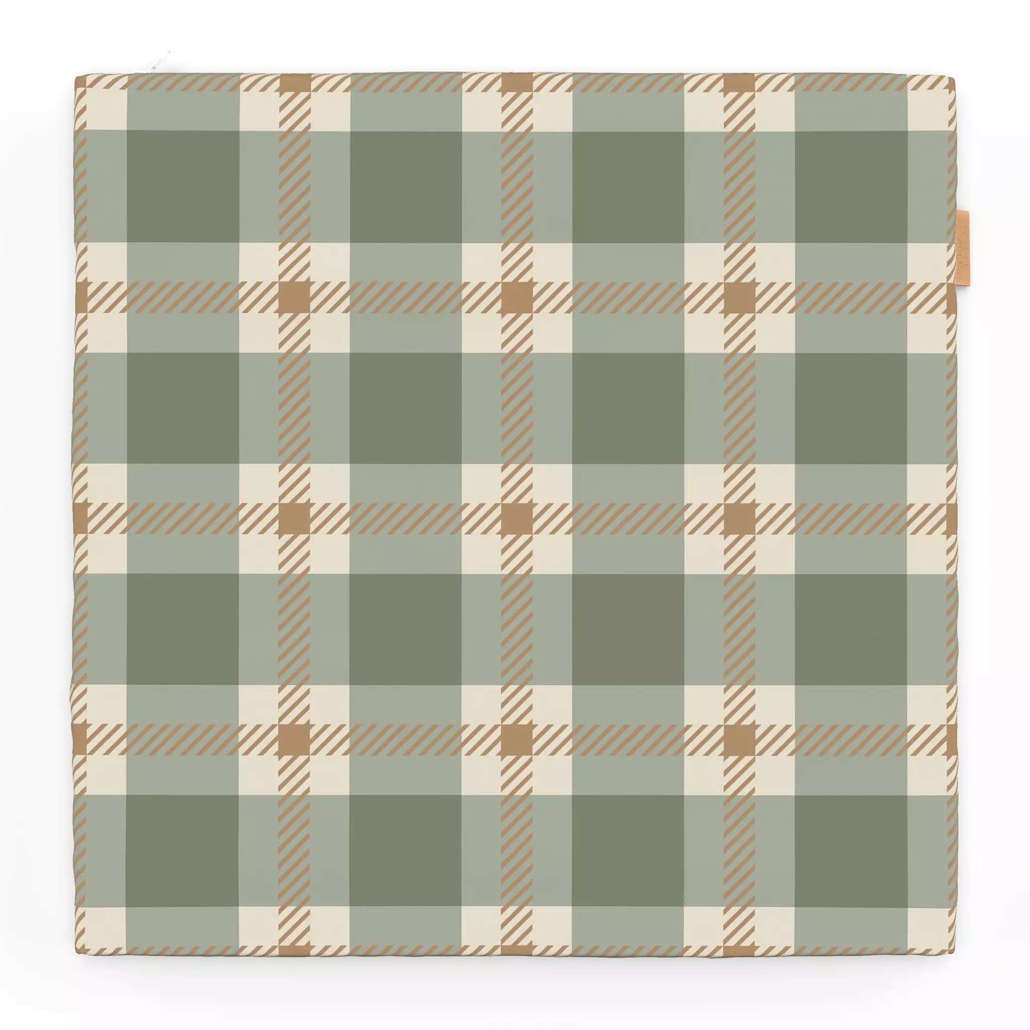 Sitzkissen Plaid green Plaid green