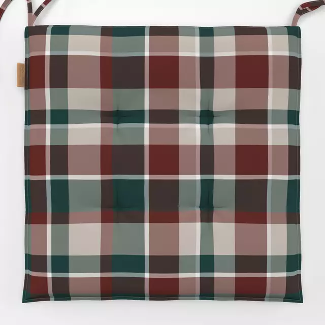 Sitzkissen Cosy Cottage Checks fir green