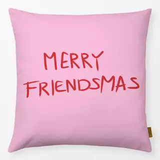 Kissen Merry Friendsmas Pink