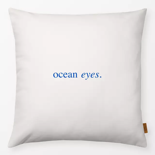 Kissen Ocean Eyes Blau