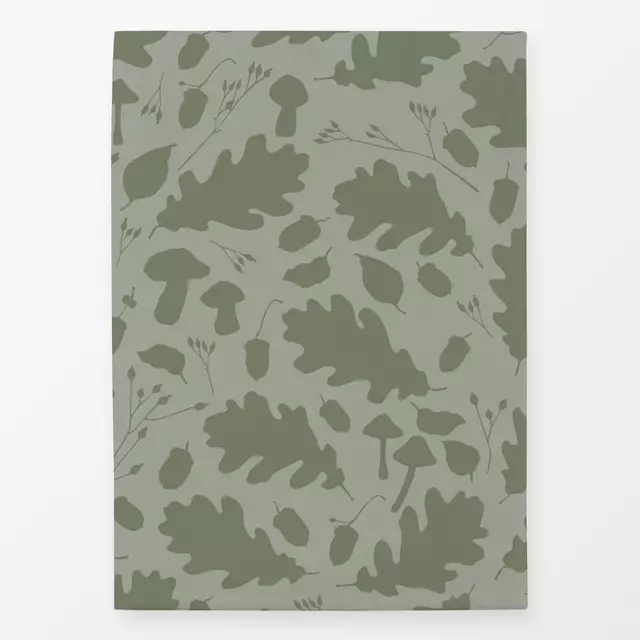 Geschirrtuch Herbst allover L green