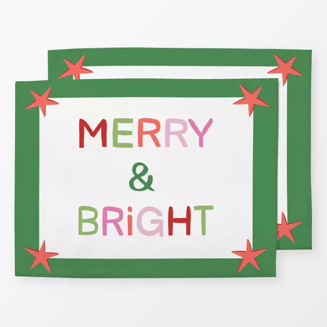 Tischset Merry and Bright
