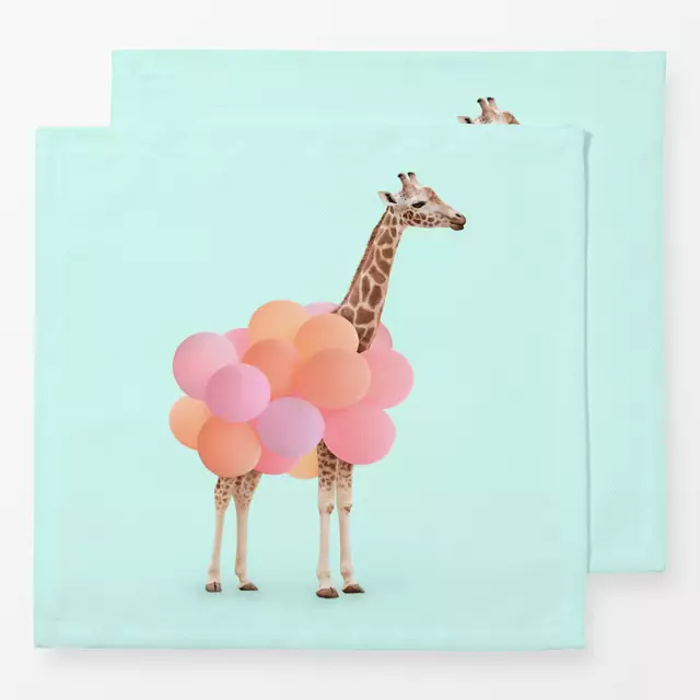 Servietten Party Giraffe