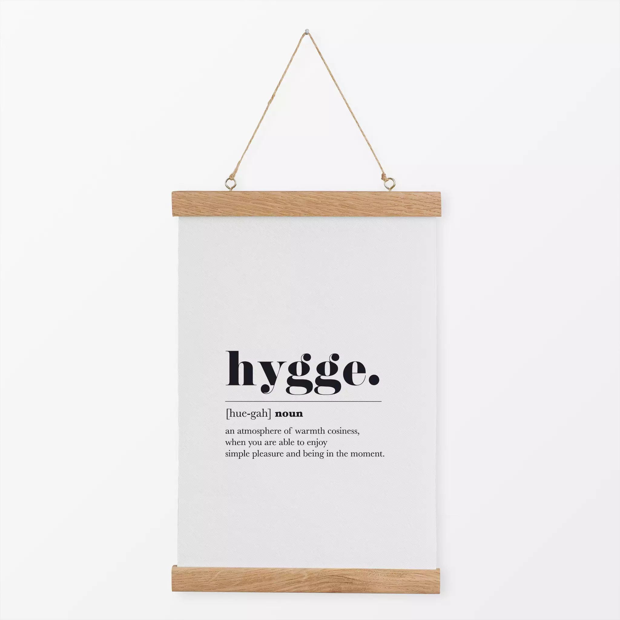 Textilposter Hygge Hygge