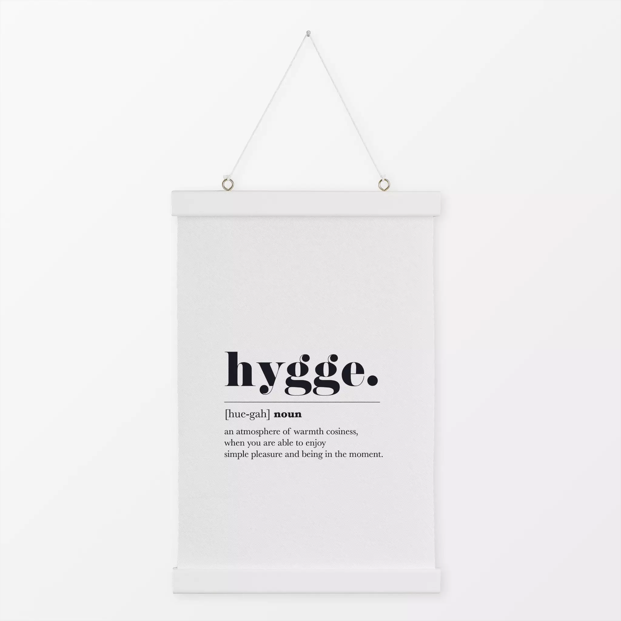 Textilposter Hygge Hygge