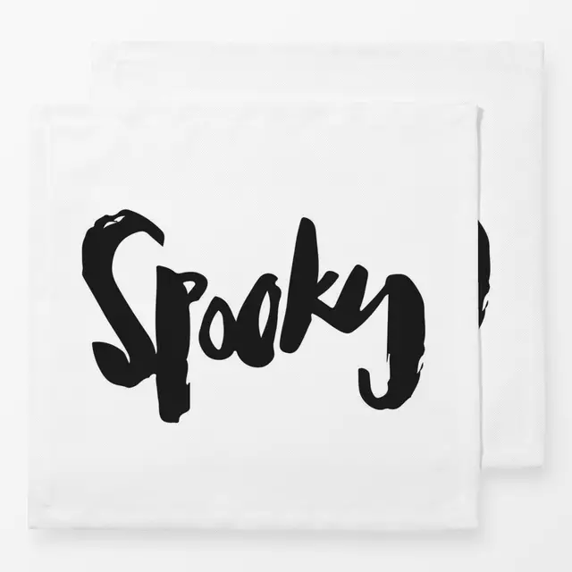 Servietten Spooky Lettering Halloween