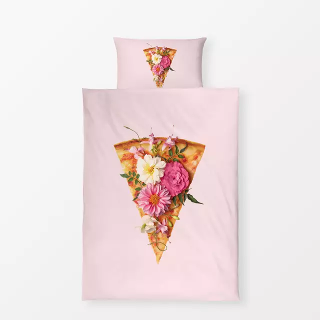 Bettwäsche Floral Pizza