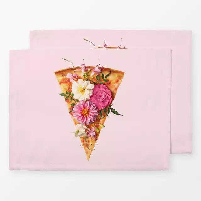 Tischset Floral Pizza