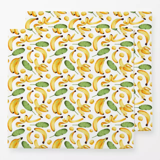 Servietten Bananen
