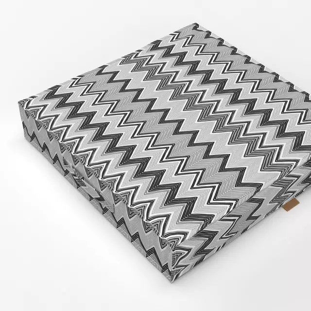 Bodenkissen Chevron 1