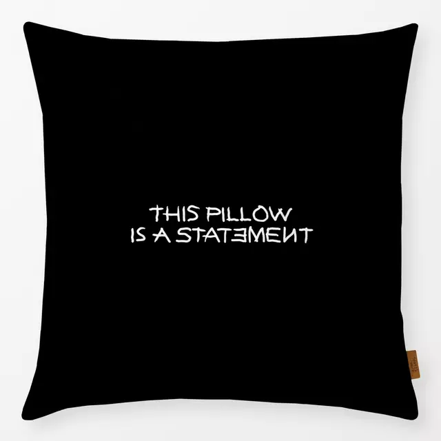 Kissen This Pillow Is Schwarz