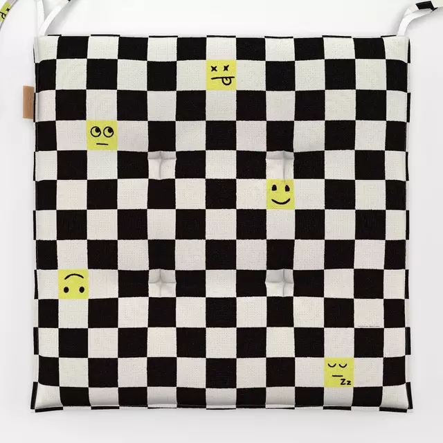 Sitzkissen Checker Smile