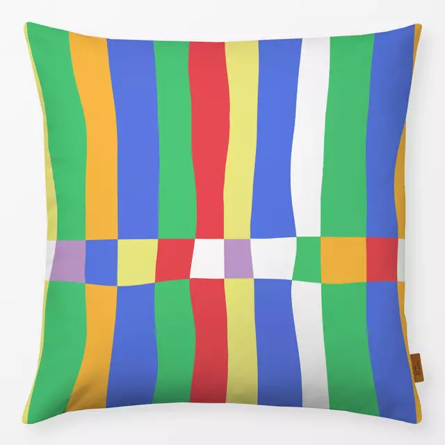 Kissen Bold Stripes Graphic Colorful