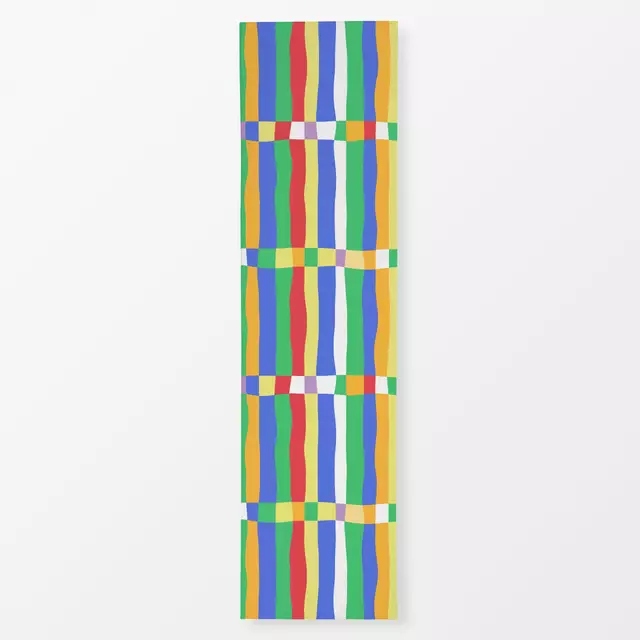Tischläufer Bold Stripes Graphic Colorful
