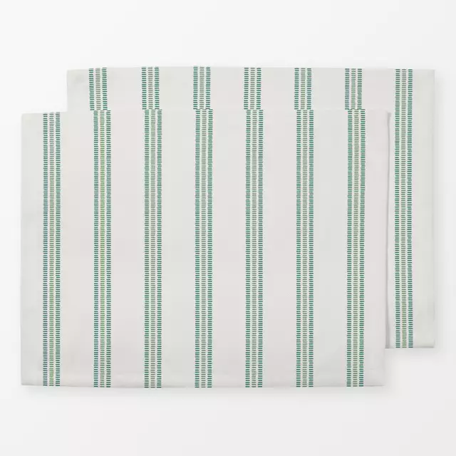 Tischset Stripes Green