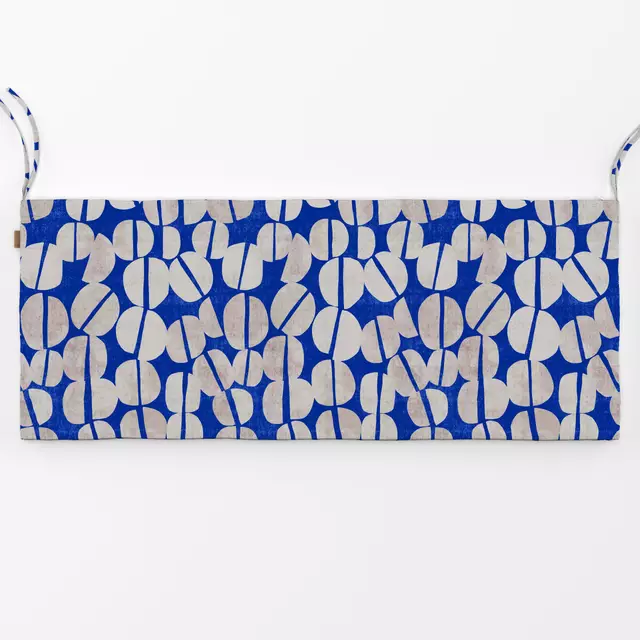 Bankauflage Abstract Blue